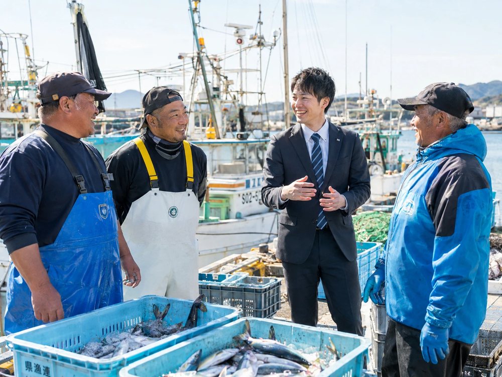 産地での仕入れ