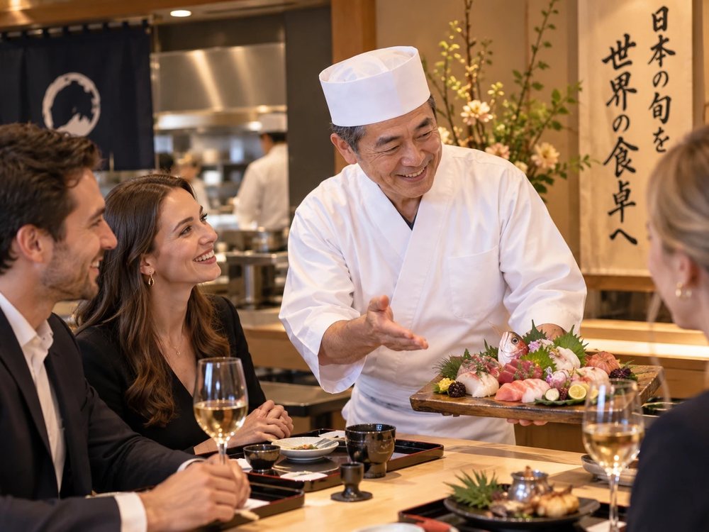 レストランでの提供